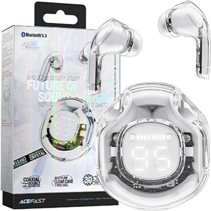 ACEFAST - T8 - Draadloze Bluetooth-hoofdtelefoon - Wit
