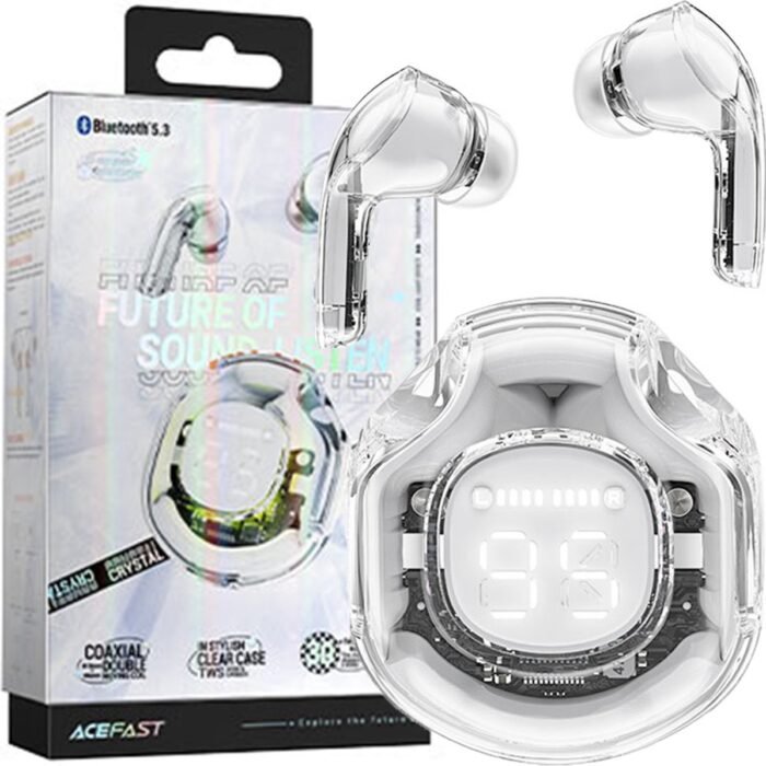 ACEFAST - T8 - Draadloze Bluetooth-hoofdtelefoon - Wit