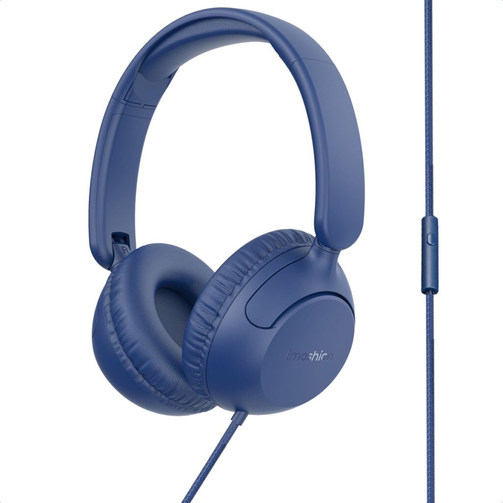 imoshion - Kinder Koptelefoon met Draad - Denim Blue
