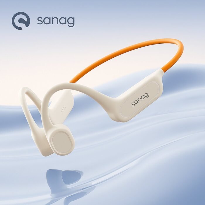 Sanag - B33S Bone Conduction Headphones - Beige