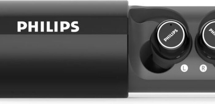 Philips Sound - TAST702BK Draadloze Sportoordopjes - Zwart