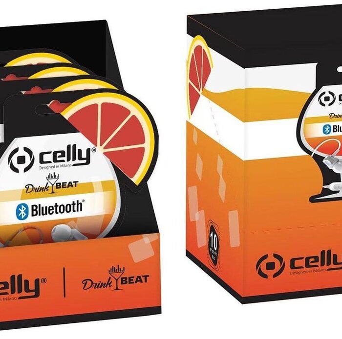 Celly - DrinkBeat In-Ear Koptelefoon - Multicolor