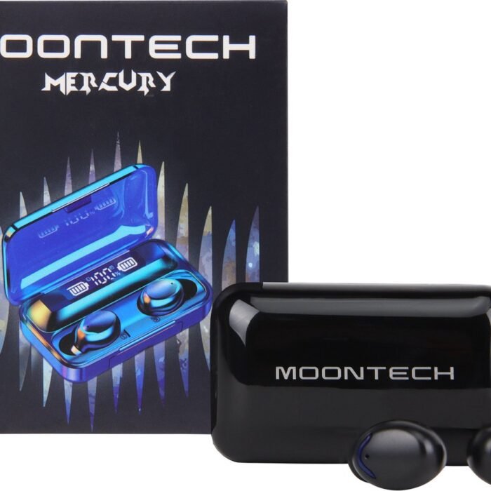 MoonTech - Mercury Draadloze Oortjes - Zwart
