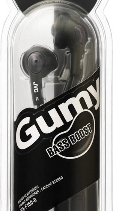 JVC - Gumy Koptelefoon - Zwart