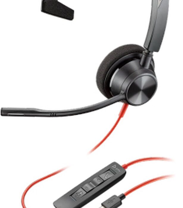 Poly - 3310 Bedrade Headset - Zwart
