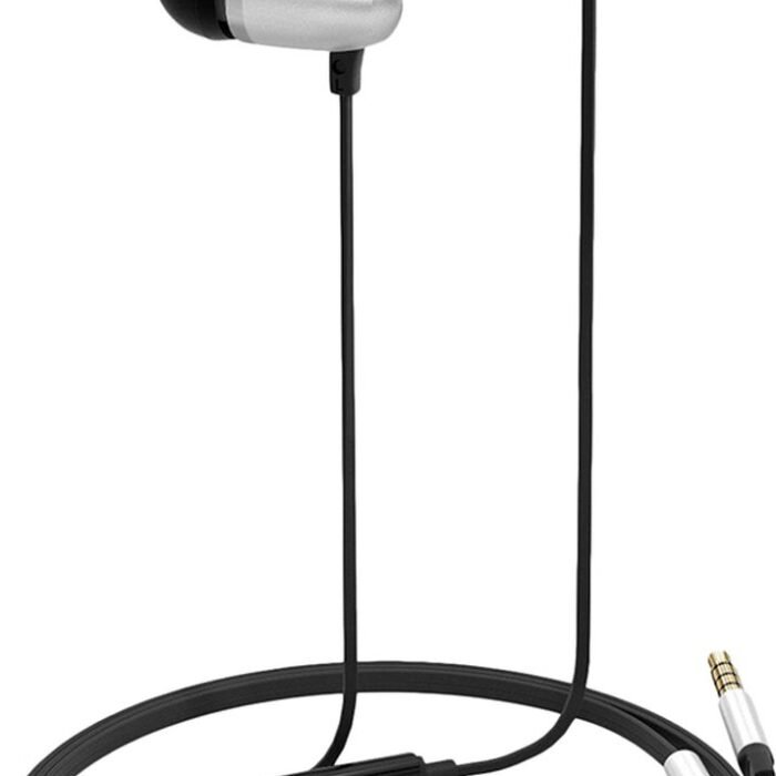 Aukey - EP-C5 In-Ear Headphones - Silver