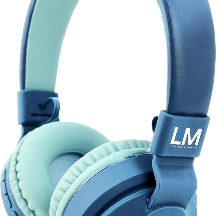 Louise&Mann - Draadloze Over-Ear Koptelefoon - Blauw