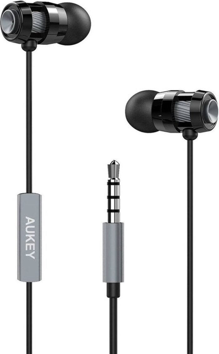 Aukey - EP-C2 In-Ear Headphones - Zwart