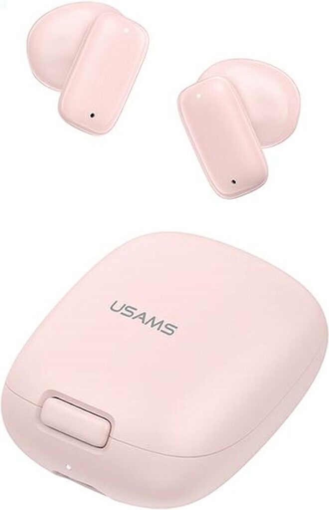 USAMS - TWS ID Series hoofdtelefoon - Roze