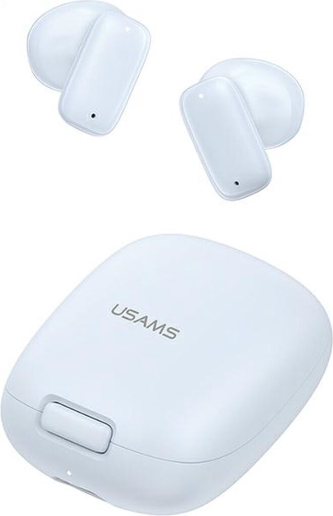 USAMS - TWS ID Series Hoofdtelefoon - Blauw