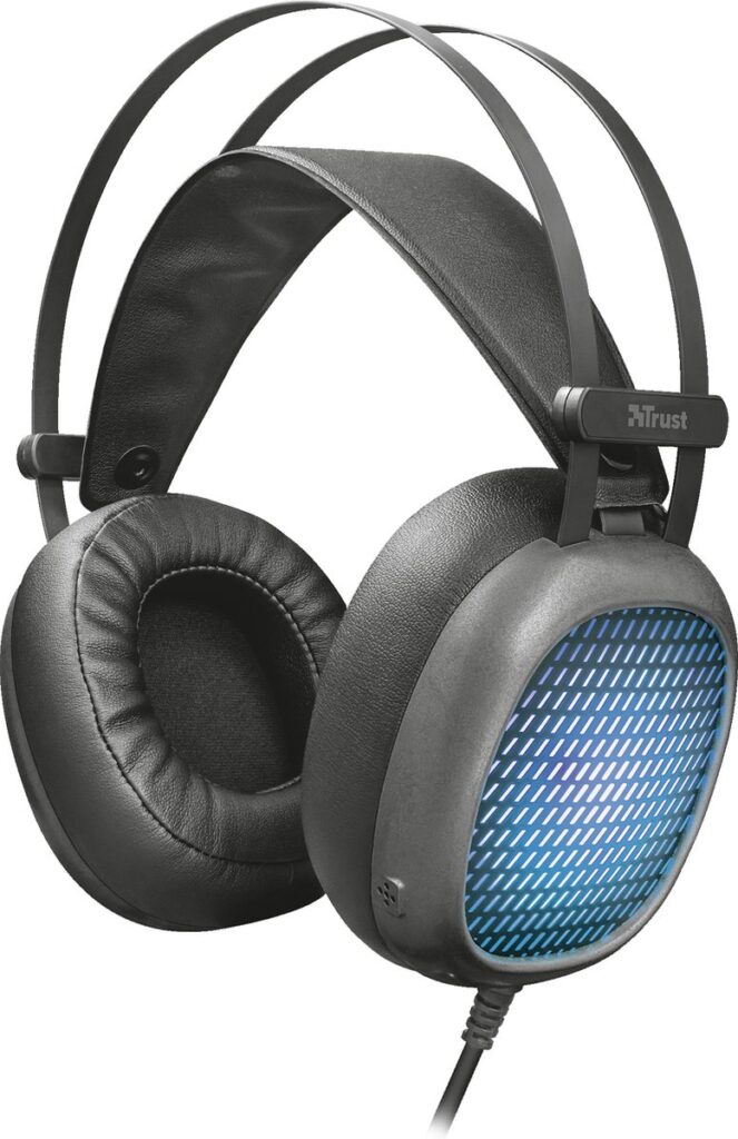 Trust - Lumen Headset met LED Verlichting - Zwart