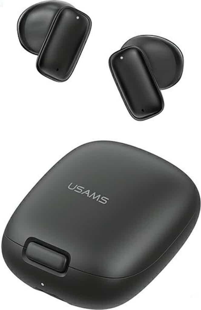 USAMS - TWS ID Series Hoofdtelefoon - Zwart