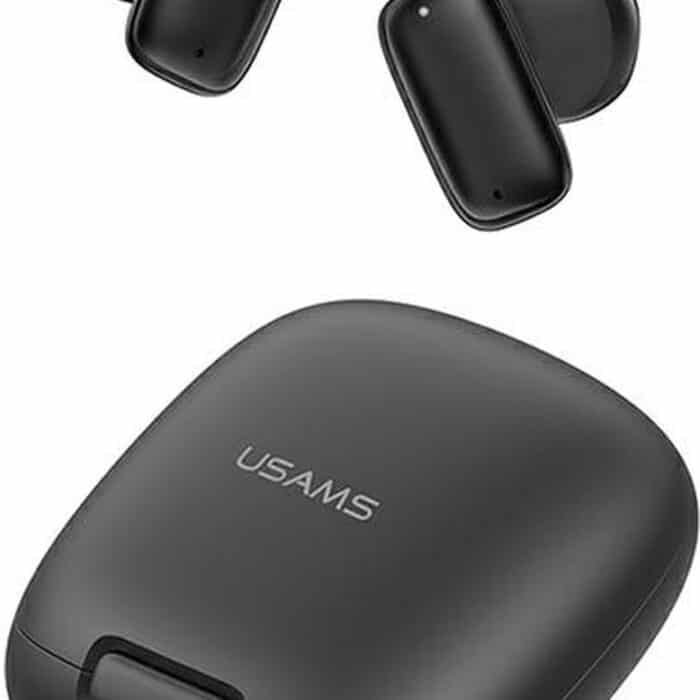 USAMS - TWS ID Series Hoofdtelefoon - Zwart