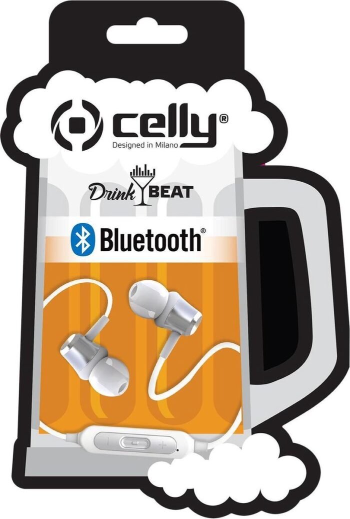 Celly - DrinkBeat In-Ear Koptelefoon - Multicolor