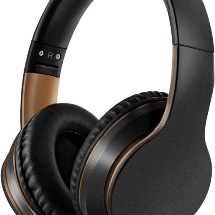 Goodivery - Over-Ear Koptelefoon - Zwart-Goud