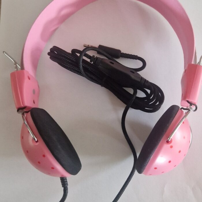 'Merkloos' - Hoofdtelefoon voor kinderen - Roze