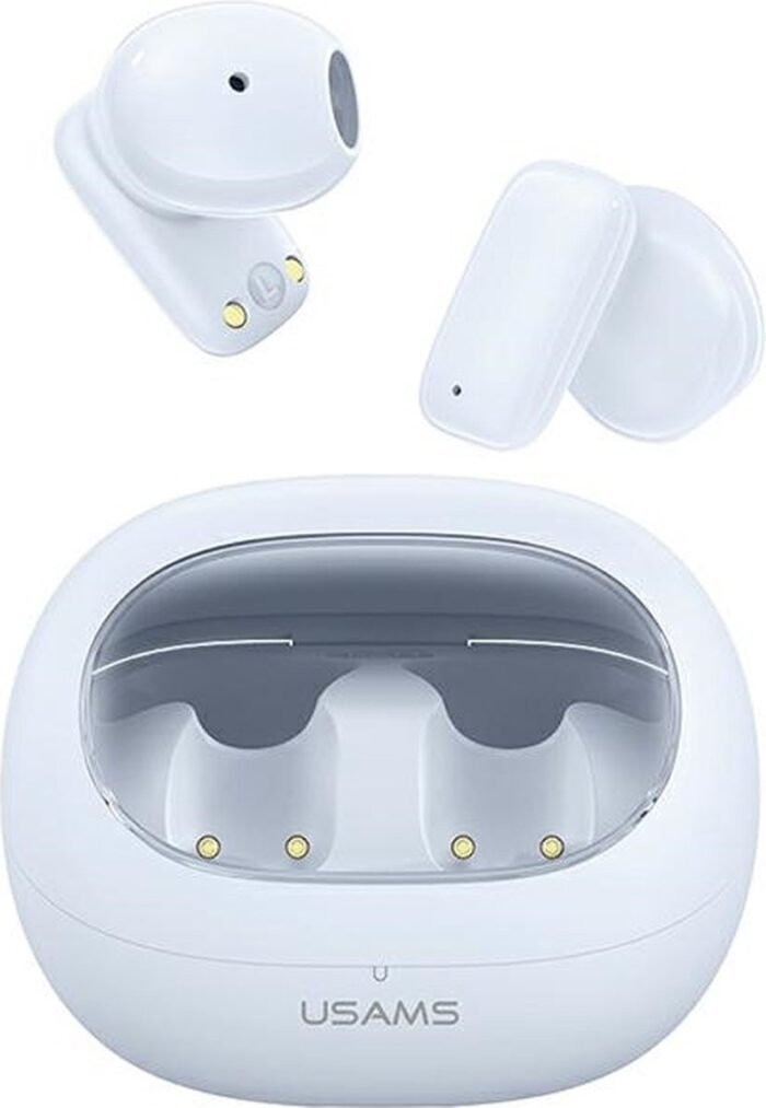 USAMS - Echte Draadloze Bluetooth 5.3 Headset - Wit