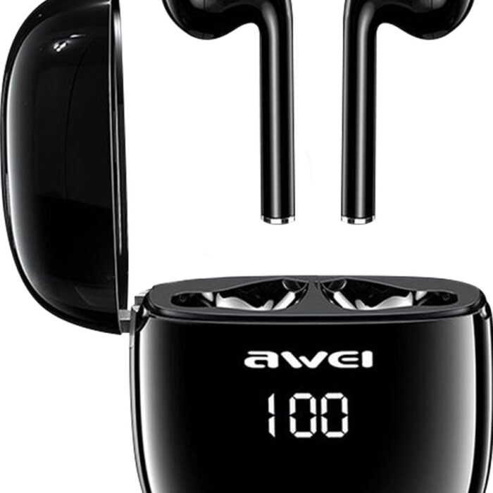 Awei - Draadloze Koptelefoon met Case - Zwart