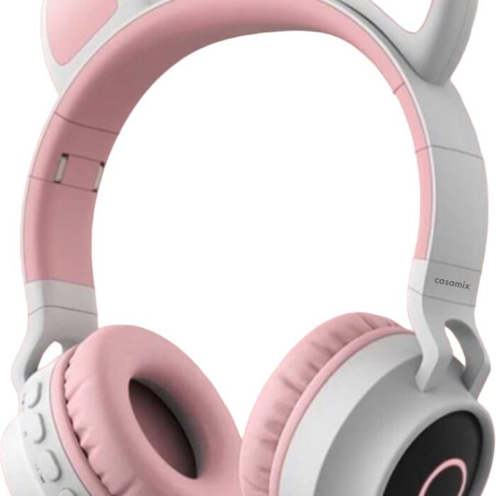 Casamix - Kinder hoofdtelefoon Cat - Roos pro