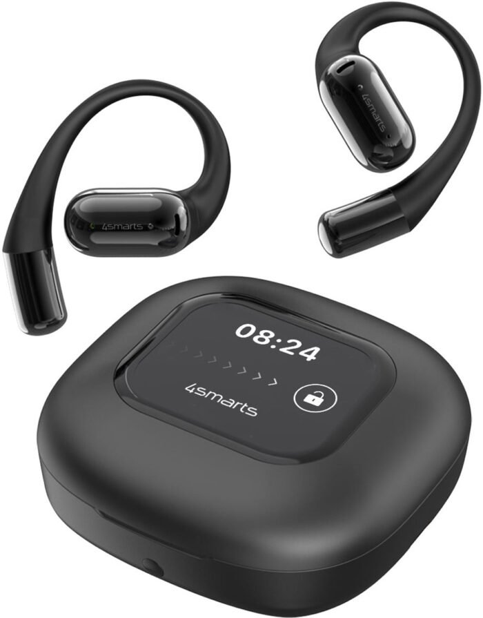 4Smarts - SkyBuds AI Headset - Zwart