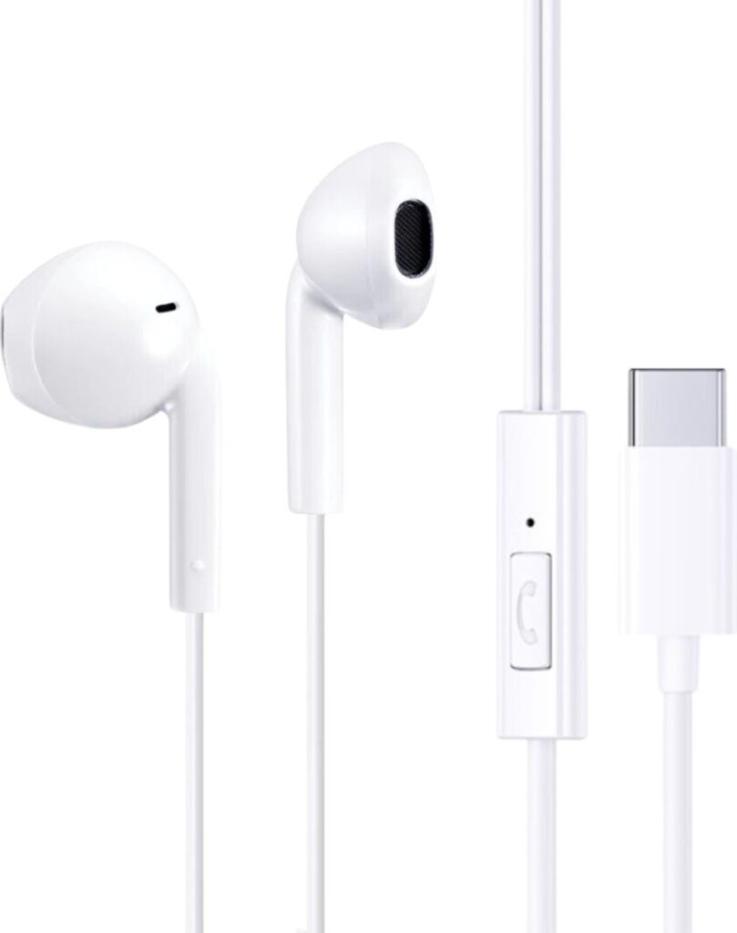Unbranded - Oordoppen met Microfoon - Wit