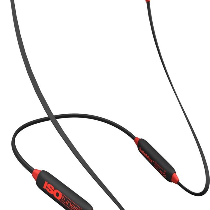 isotunes - XTRA 2.0 - Zwart/Rood