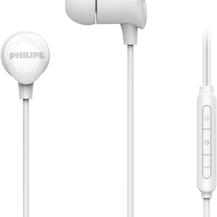 Philips - In-ear Oordopjes met Microfoon - Wit