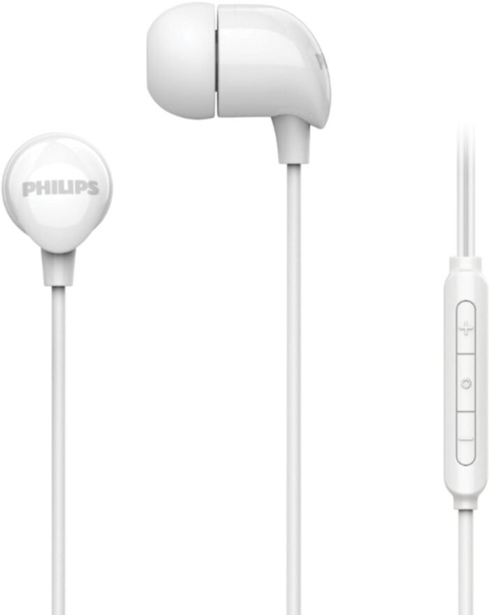 Philips - In-ear Oordopjes met Microfoon - Wit