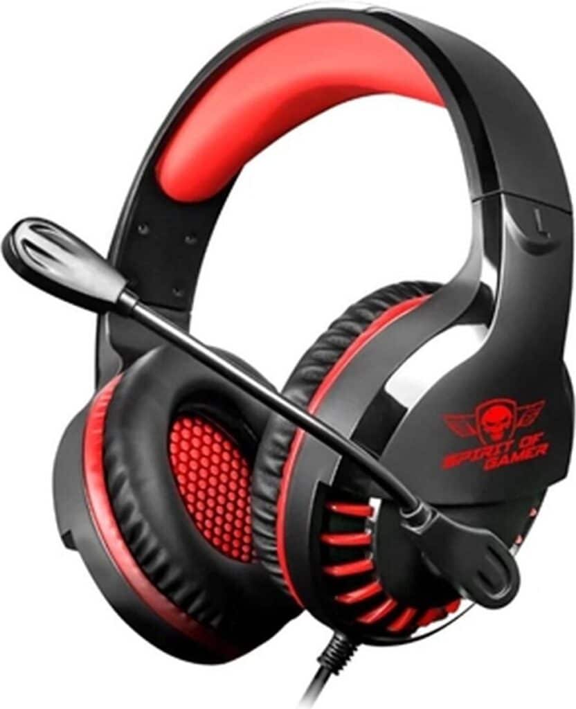 Spirit of Gamer - PRO-H3 Gaming Headset - Zwart/Rood