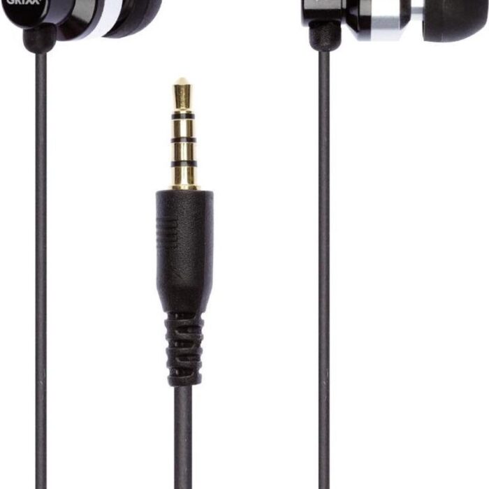 Grixx - Optimum In-Ear Oordopjes - Zwart