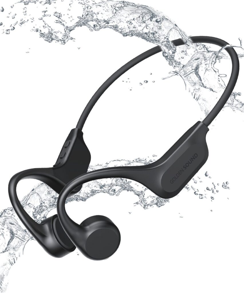 Golden Sound - Wave Sporthoofdtelefoon - Zwart