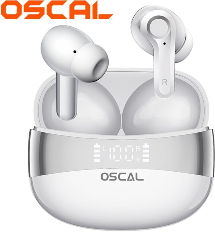 Oscal - HiBuds 6 True Wireless oordopjes - Wit