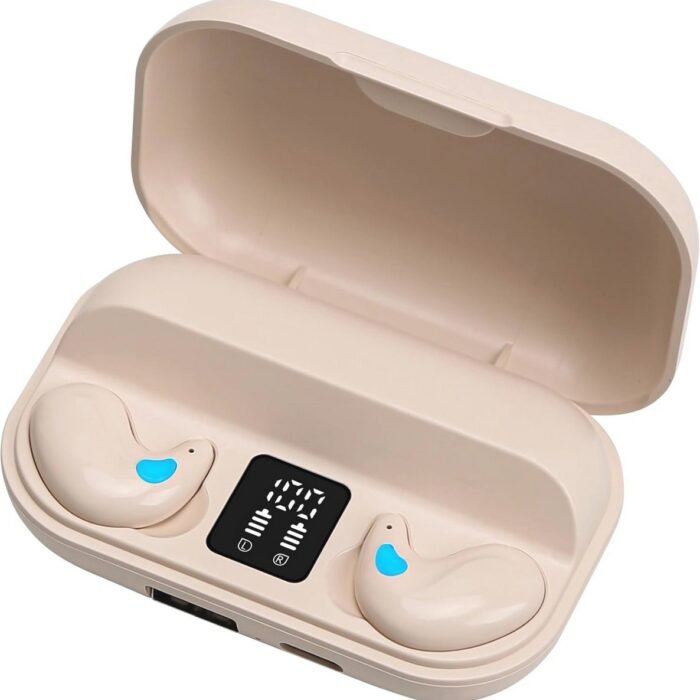WNHB® - Onzichtbare Bluetooth Slaap Oordopjes - Beige