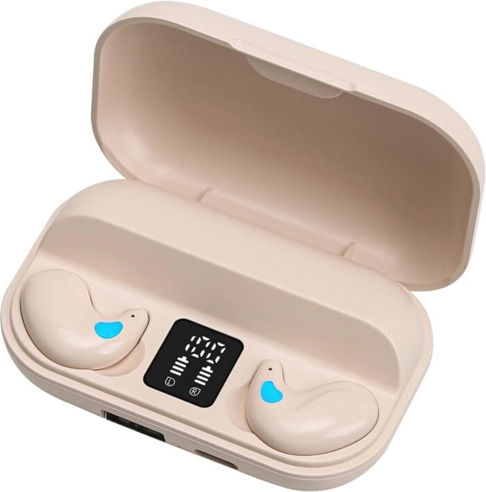 WNHB® - Onzichtbare Bluetooth Slaap Oordopjes - Beige