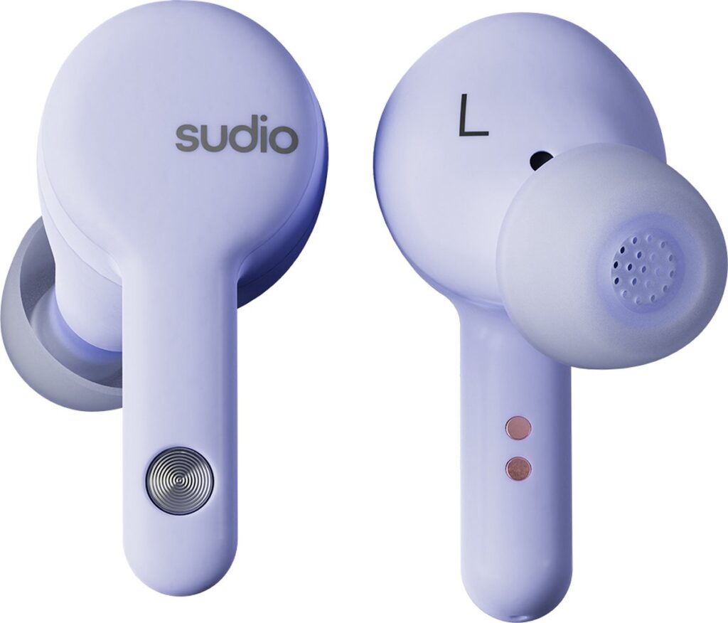 Sudio - A2 in-ear true wireless earphones - Paars