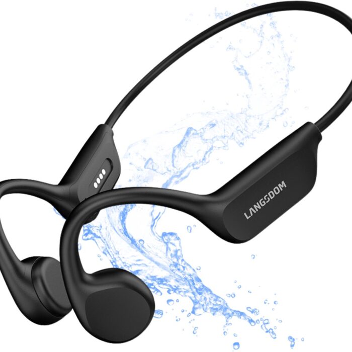 Langsdom - Bone Conduction Headphone - Zwart