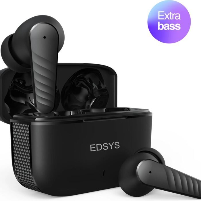 EDSYS - Bluetooth Sport Oordopjes - Zwart