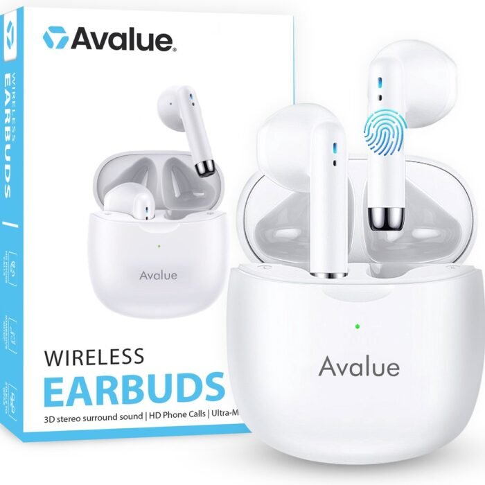 Avalue - Draadloze Oordopjes - Wit