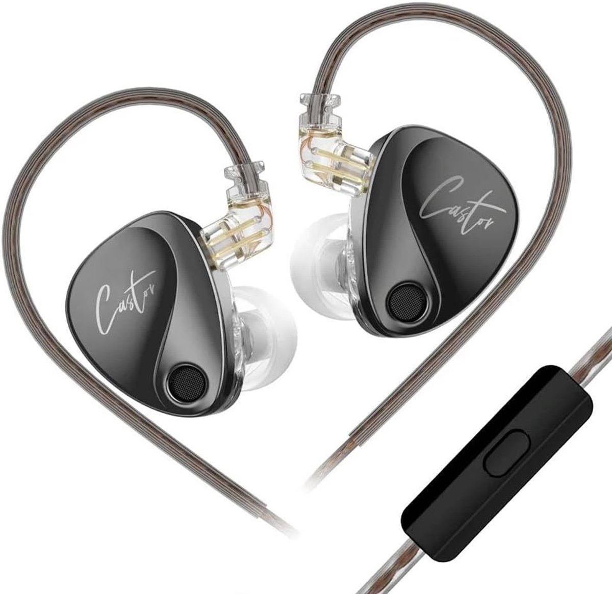 KZ - Castor Pro In-Ear Monitors - Grijs
