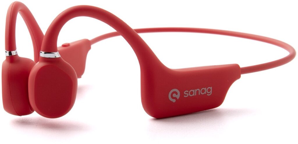 Sanag - A5S Bone Conduction Hoofdtelefoon - Rood