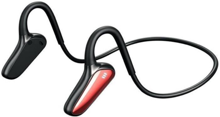 DailySupplies® - Bone Conduction Headphone - Zwart/Rood
