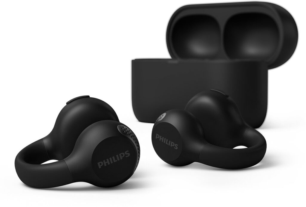 Philips Sound - TAQ2000BK Draadloze oortjes - Zwart