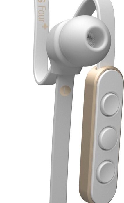 Jays - a-JAYS Four+ In-Ear Koptelefoon - Wit & Goud