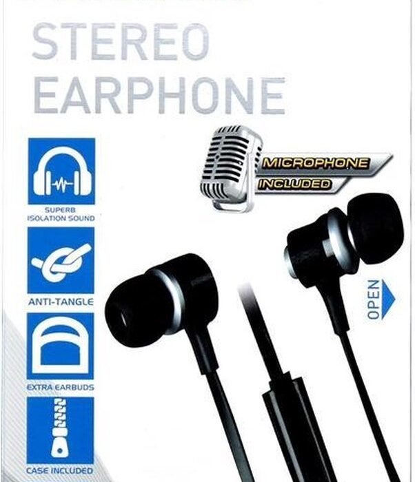 Grundig - Stereo Oordopjes - Zwart