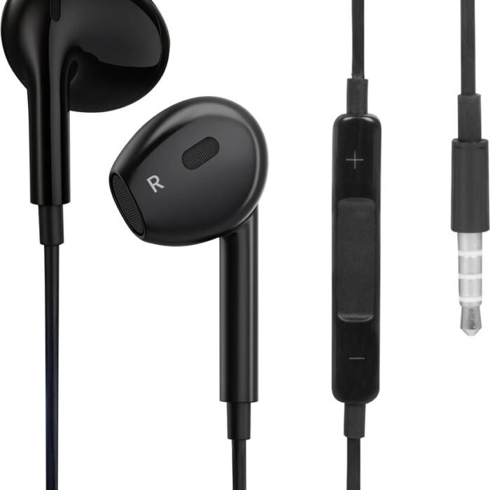 Nuvance - In-Ear Oordopjes met Draad - Zwart