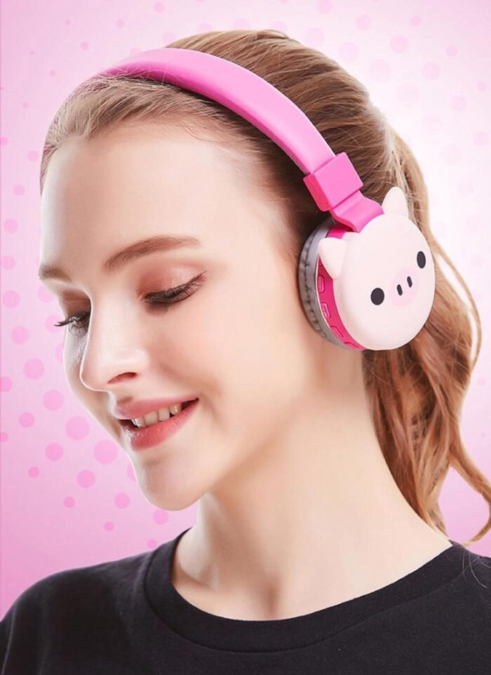 Merkloos - Dieren Bluetooth Koptelefoon - Veelkleurig