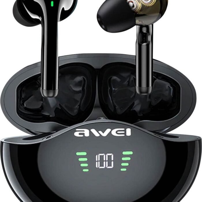 Awei - Bluetooth 5.3 Hoofdtelefoon - Zwart