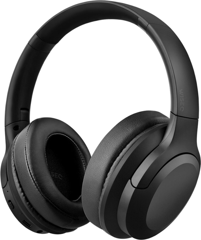 WISEQ - Kinderkoptelefoon met Noise Cancelling - Zwart