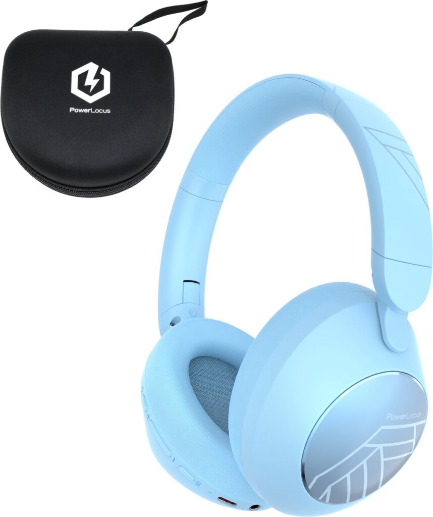PowerLocus - Orion Koptelefoon - Light Blue
