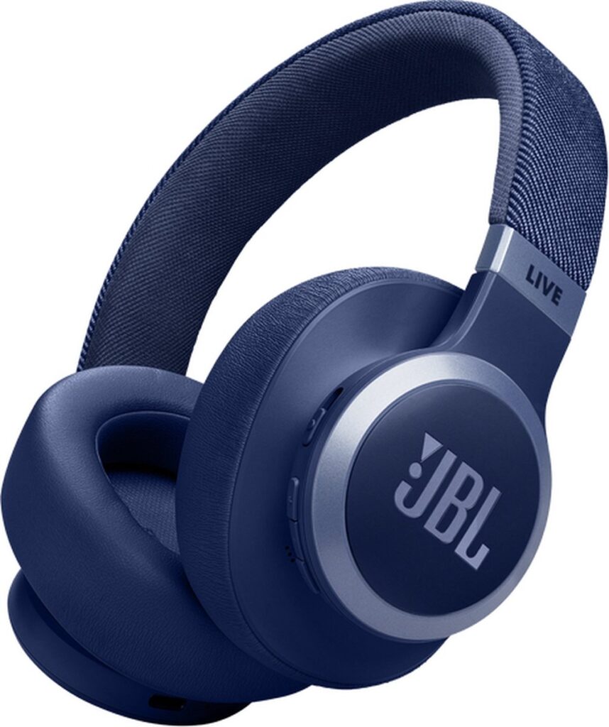 JBL - Live 770NC Draadloze Koptelefoon - Blauw